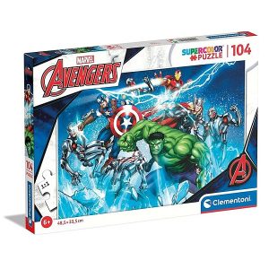 Marvel Avengers puzzle 104 db-os – Bosszúállók