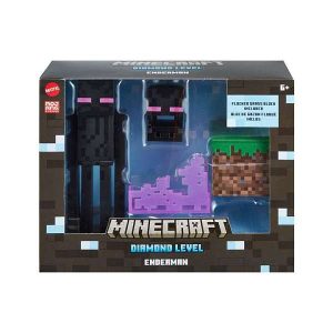 Minecraft Diamond Level akciófigura kiegészítőkkel – Enderman