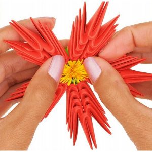 Origami 3D cserepes virág – Alexander Toys