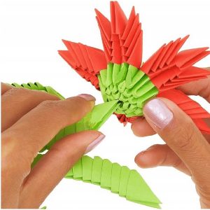Origami 3D cserepes virág – Alexander Toys