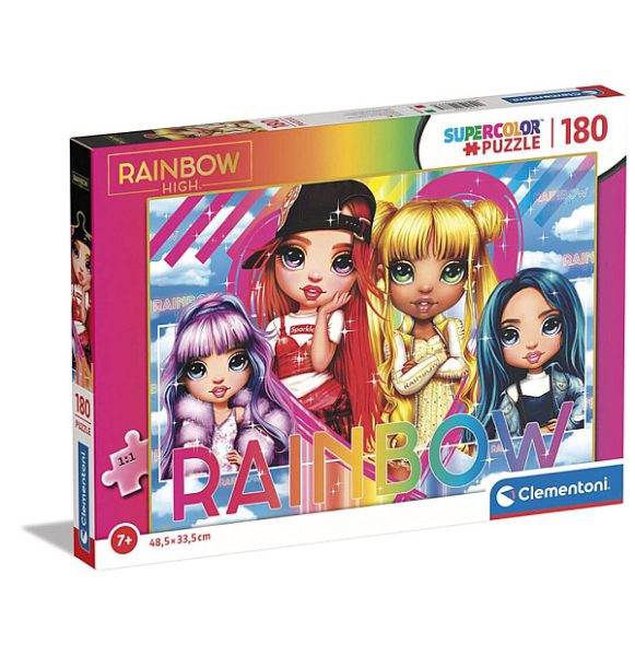 Rainbow High puzzle 180 db-os – Clementoni SuperColor