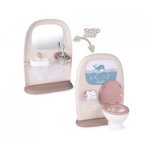 Smoby Baby Nurse fürdőszoba és WC játékszett