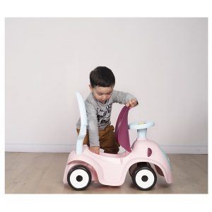 Smoby bébitaxi 3in1 – Ride-On Maestro rózsaszín
