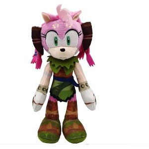 Sonic plüss figura táskadísz, kulcstartó – Amy Rose