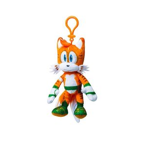 Sonic plüss figura táskadísz, kulcstartó – Tails, a róka