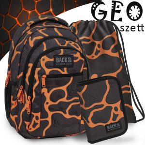 BackUp iskolatáska hátizsák SZETT – Geo