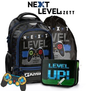 Paso gamer iskolatáska, hátizsák SZETT – Next Level