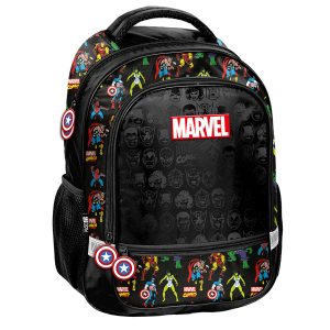 Marvel Bosszúállók ergonomikus iskolatáska, hátizsák BLACK – Paso