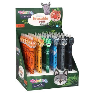 Colorino állatos radírozható toll többféle – Jungle