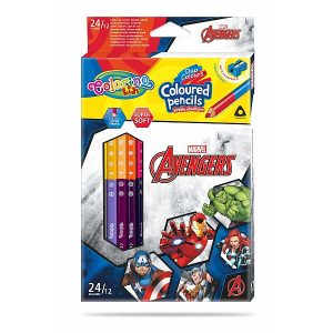 Colorino kétvégű színes ceruza készlet 24 színű – Avengers