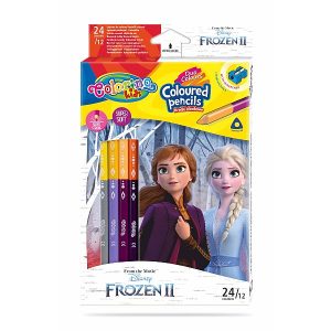 Colorino kétvégű színes ceruza készlet 24 színű – Jégvarázs