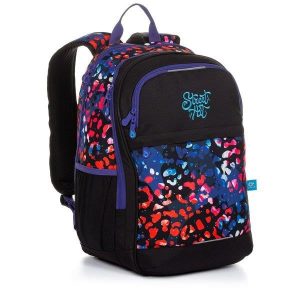 TOPGAL ergonomikus iskolatáska hátizsák RUBI – Colors