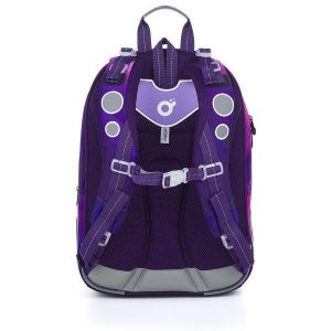 TOPGAL ergonomikus iskolatáska hátizsák CODA – Purple Waves