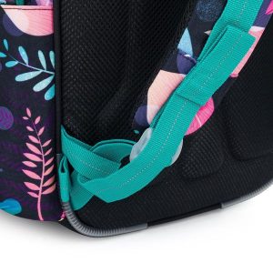 TOPGAL ergonomikus iskolatáska hátizsák cserélhető motívummal ENDY – Woodland