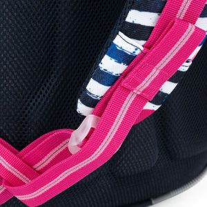 TOPGAL kutyás ergonomikus iskolatáska hátizsák ENDY – Striped