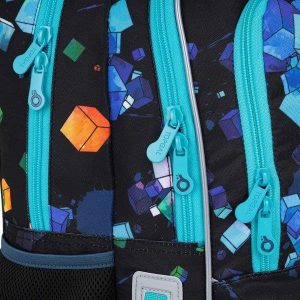 TOPGAL ergonomikus iskolatáska hátizsák NIKI – Cubes
