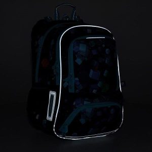 TOPGAL ergonomikus iskolatáska hátizsák NIKI – Cubes