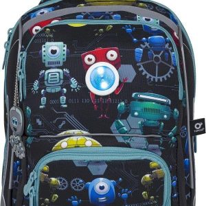 TOPGAL ergonomikus iskolatáska hátizsák BEBE – Robots