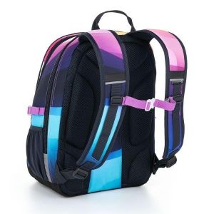 TOPGAL ergonomikus iskolatáska hátizsák SURI – Rainbow