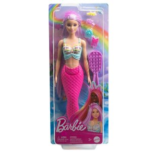 Barbie Dreamtopia – Varázslatos frizura sellő baba