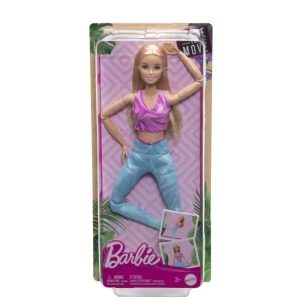 Barbie – Hajlékony jógababa kék nadrágban