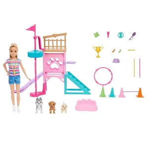 Barbie és Stacie megmentése: Kutyaiskola játékszett