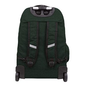 CoolPack gurulós iskolatáska, hátizsák SUMMIT – Snow Technic Green