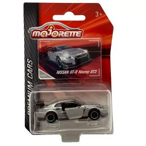Majorette Premium Cars kisautó Nissan GT-R Nismo GT3 ezüst