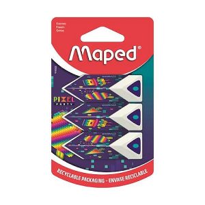 Maped radír szett 3 db-os Pyramid – Pixel Party
