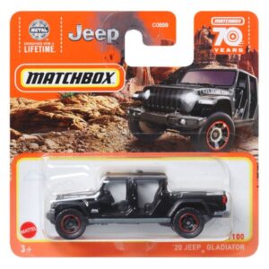 Matchbox fém kisautó – ’20 Jeep Gladiator fekete