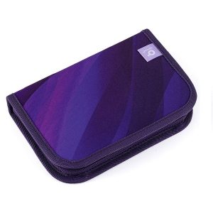 TOPGAL kihajtható tolltartó – Purple Waves