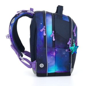 TOPGAL unikornisos ergonomikus iskolatáska hátizsák COCO – Purple Magic
