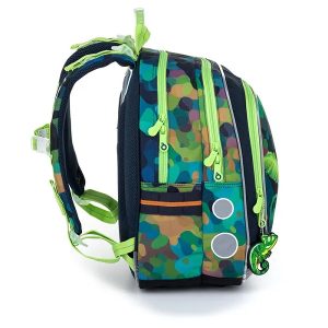 TOPGAL ergonomikus iskolatáska hátizsák ENDY – Chameleon