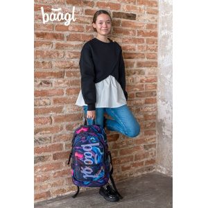 BAAGL ergonómiai iskolatáska, hátizsák – Marble