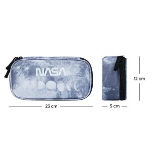 BAAGL ovális tolltartó XL-es – NASA Grey