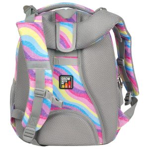 BackUp iskolatáska hátizsák Premium SZETT – Szivárvány