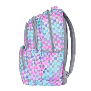 HEAD ergonomikus iskolatáska, hátizsák 44 cm – Checkered Hearts