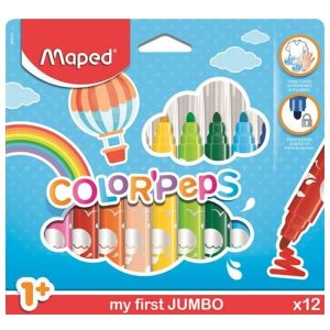 MAPED vastag filctoll 12 db-os készlet – Color Peps