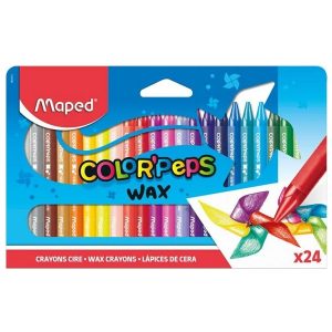 MAPED zsírkréta készlet 24 színű – Color Peps
