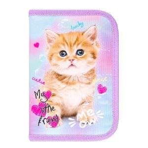 My Little Friend cicás iskolatáska, hátizsák SZETT – Pastel Kitty