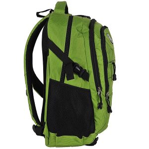 Paso Active iskolatáska, hátizsák 3 rekeszes – élénk zöld