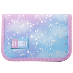 St. Right kihajtható tolltartó – Pastel Stars