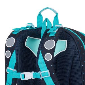 TOPGAL ergonomikus iskolatáska hátizsák MIRA – Blue Kolibri