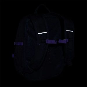 TOPGAL ergonomikus iskolatáska hátizsák SKYE – Purple Abstract