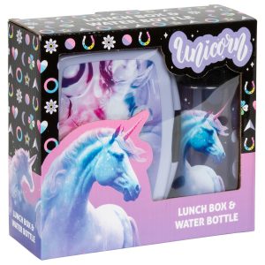 Unikornisos uzsonnás doboz és kulacs szett – To be unicorn