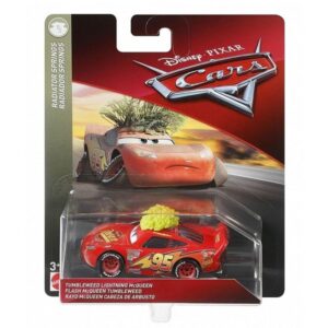 Verdák 3 kisautó Lighting McQueen ördögszekérrel