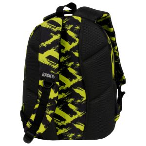 BackUp ergonomikus iskolatáska hátizsák – Neon