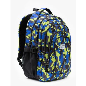 Budmil iskolatáska, hátizsák – Kék-sárga
