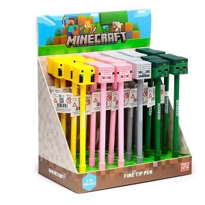 Minecraft figurák vékony hegyű toll – többféle