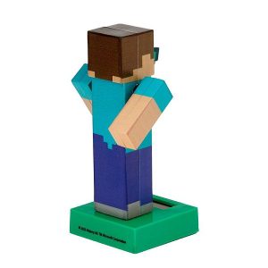 Minecraft napelemes táncoló Steve figura